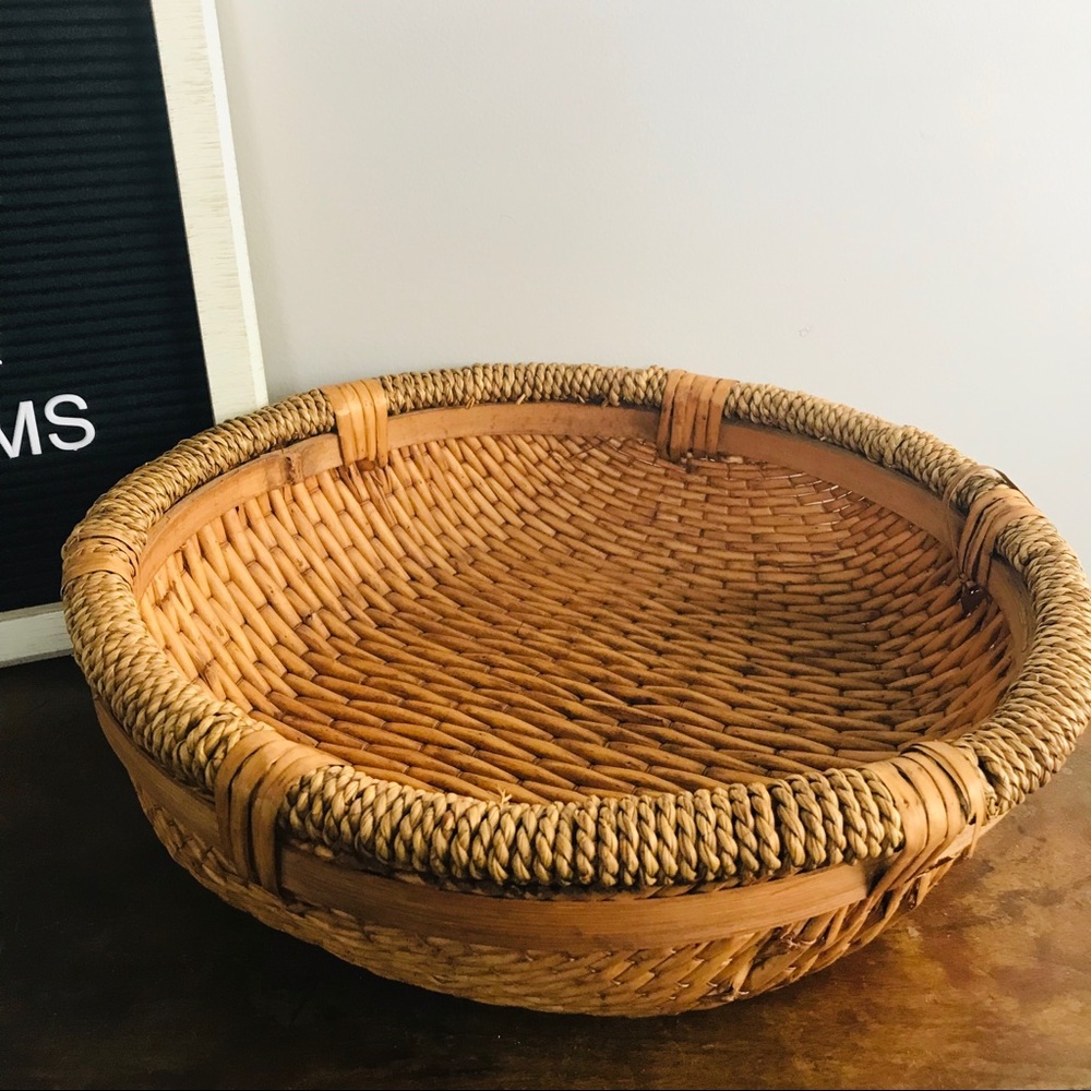 Vintage Wicker Basket
